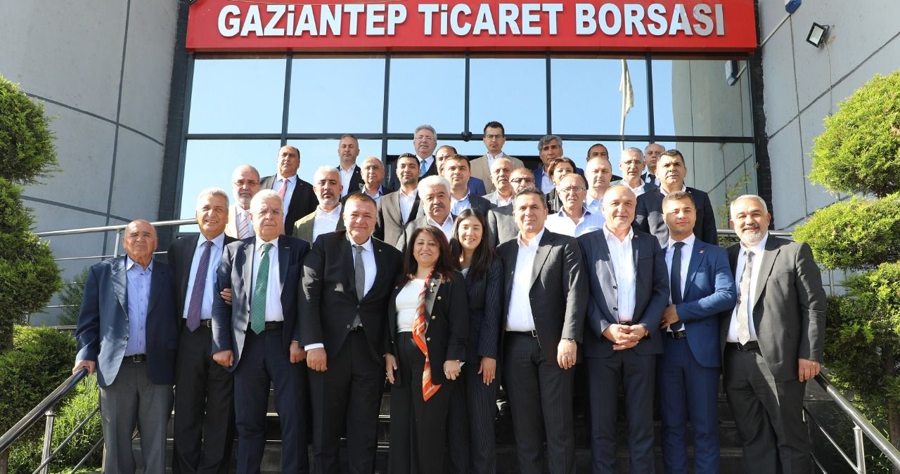 Melih MERİÇ | 28. Dönem CHP Gaziantep Milletvekili - CHP milletvekili adaylarından GTB’ye ziyaret…